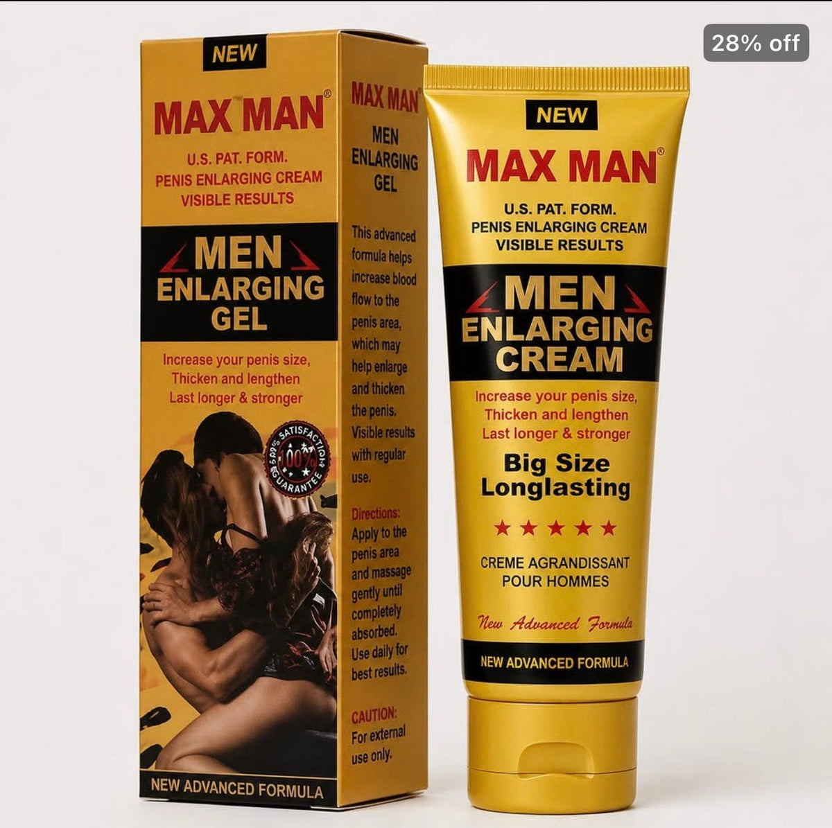 Max men cream