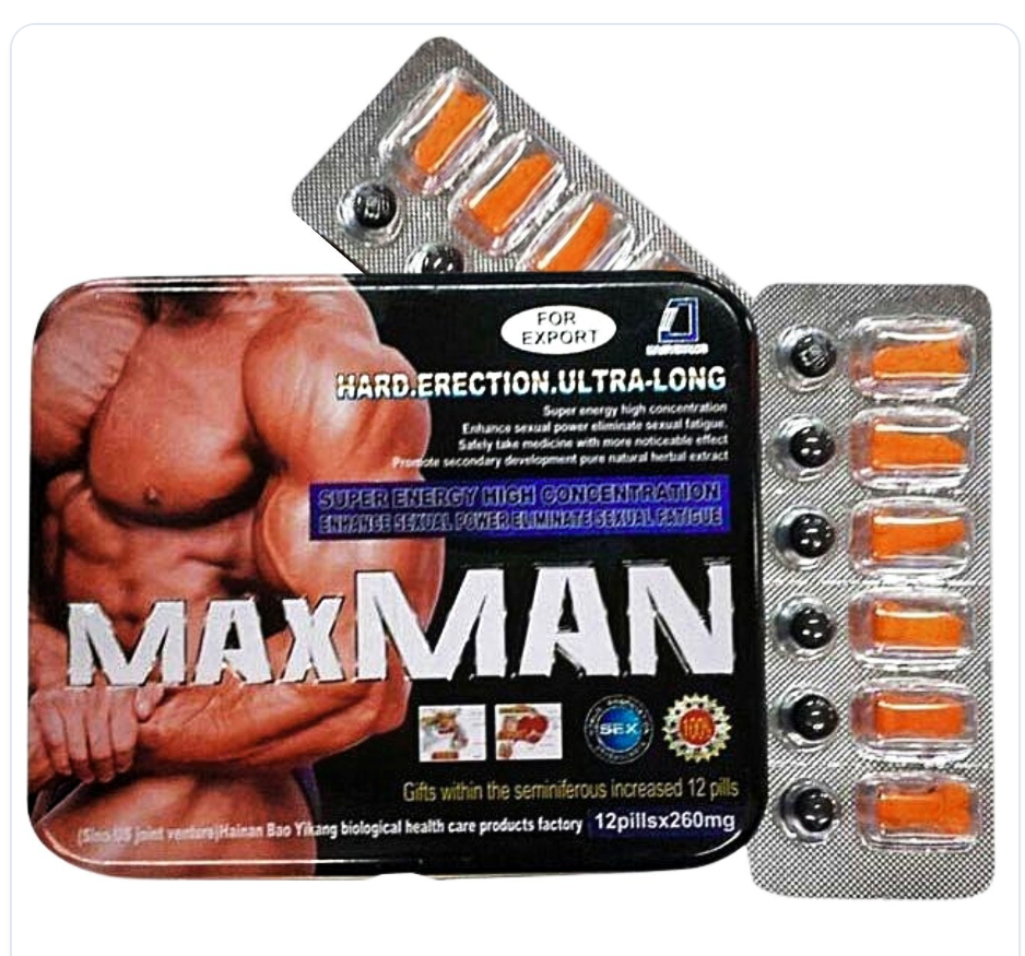 MaxMan Ultra Long High Energy Tablets