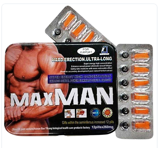 MaxMan Ultra Long High Energy Tablets